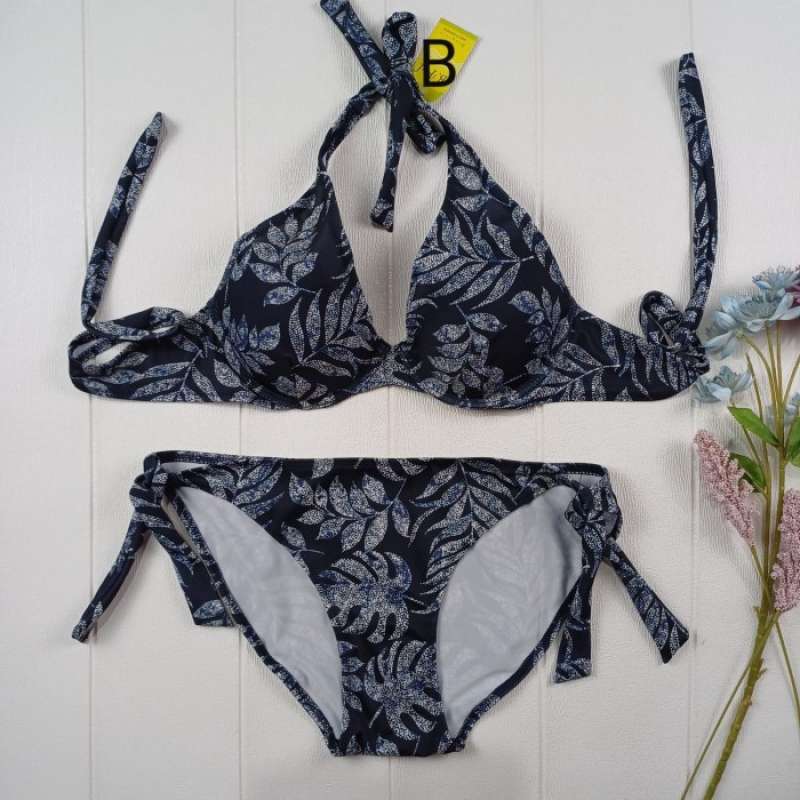 Jual Bi A Baju Renang Bikini Kawat Spon Uk B Dan B B Abu Muda