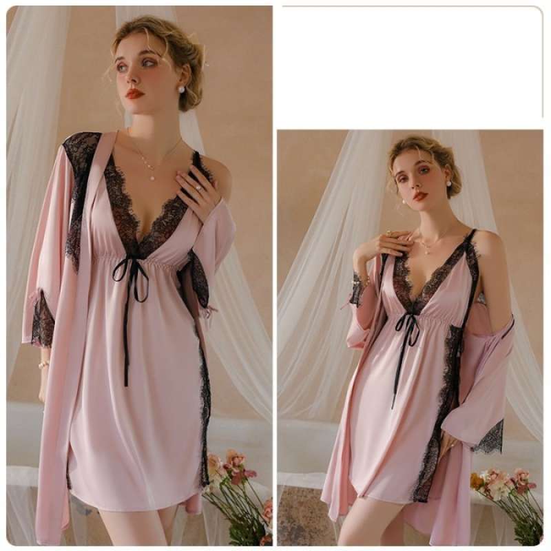Jual Satu Set Kimono Baju Tidur Sexy Lingerie Wanita Di Seller Sangninja Cengkareng Timur