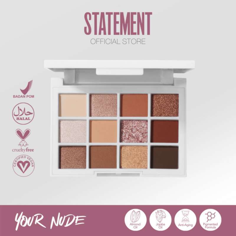 Promo Statement Your Nude Eyeshadow Palette Diskon 39 Di Seller All In