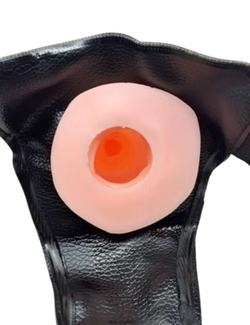 Jual Strap On Vibrator Dildo Ikat Pinggang Kondom Sambung Multi Speed