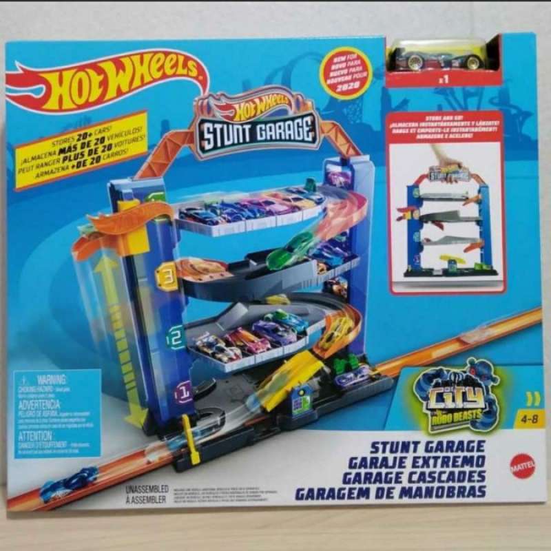 Jual Hot Wheels Stunt Garage Playset Di Seller Toys Island Store Pinangsia Kota Jakarta Barat