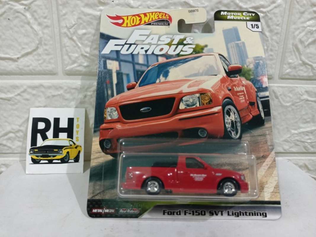 Promo Hot Wheels Ford F 150 SVT Lightning Fast And Furious Ban Karet Diskon 23 Di Seller Enzo