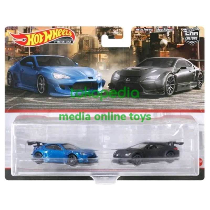Promo Hot Wheels Premium Car Culture Pandem Subaru BRZ Lexus R CF GT3 Diskon 23 Di Seller