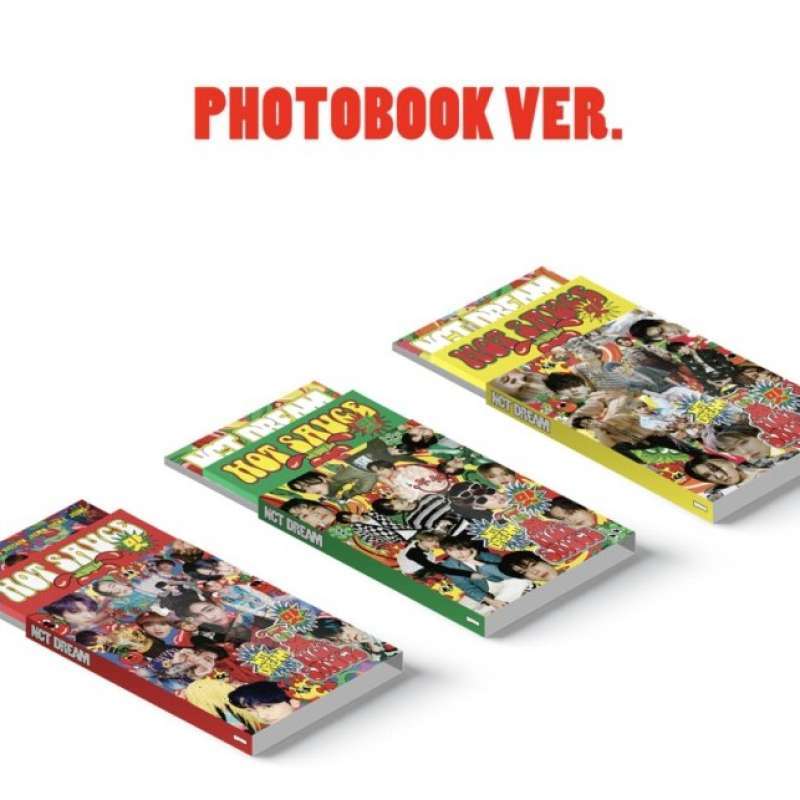 Promo Nct Dream Hot Sauce St Album Photobook Ver Po Korea Diskon Di Seller Qeira Store