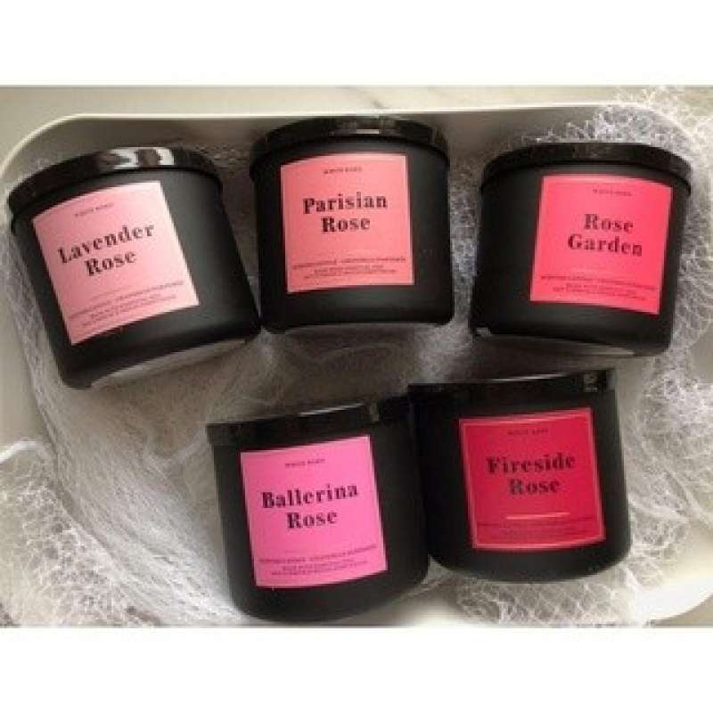 Promo Bbw Bath And Body Works 3 Wick Candle Large Lilin 3 Sumbu Part