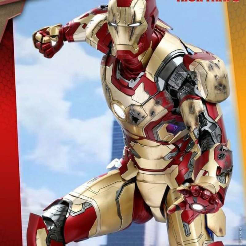 Promo Hot Toys Qs Iron Man Mark Xlii Deluxe Ver Reissue Ht Scale Diskon Di Seller