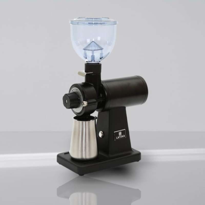 Promo New Latina T Libra Coffee Grinder Electric T Penggiling Kopi Elektrik Diskon Hitam