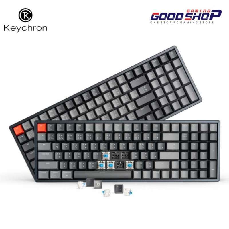 Promo Produk Ori Keychron K Version Hot Swappable Rgb Backlight Aluminum Frame Diskon