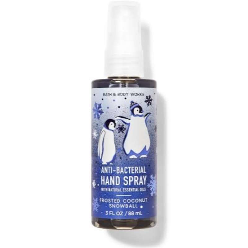 Jual Bbw Frosted Coconut Snowball Anti Bacterial Hand Spray Ml Di