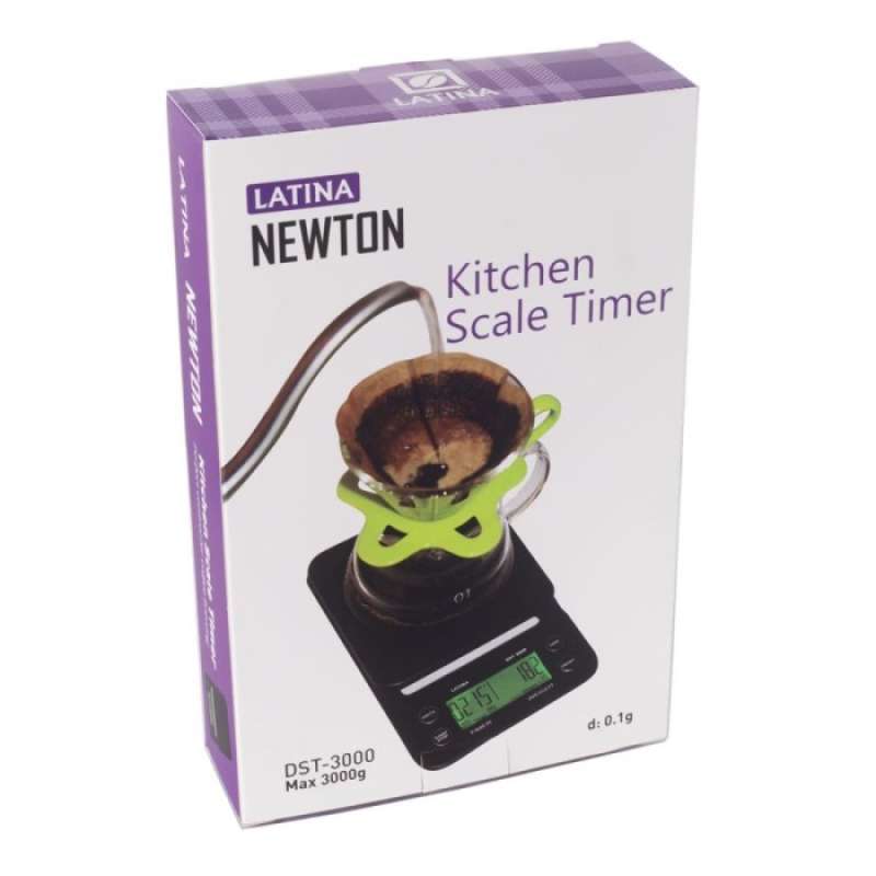 Promo Timbangan Latina Newton Timbangan Kopi Barista Coffee Drip Scale Timer Diskon Di