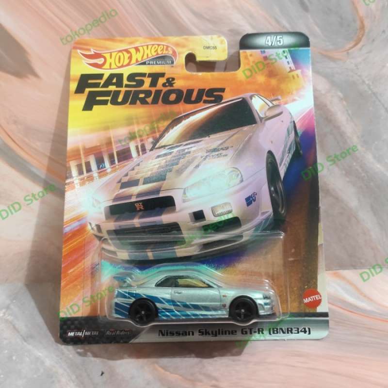 Promo Hot Wheels Premium Nissan Skyline Gtr Bnr Hw Nissan Skyline R Ff Diskon Di Seller