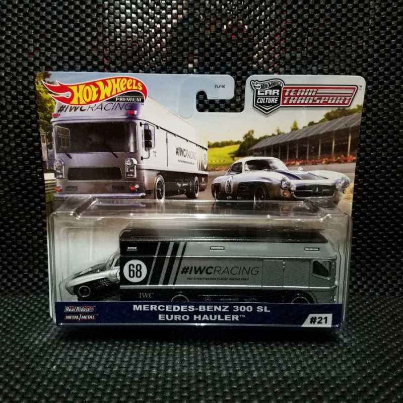 Jual Hot Wheels Mercedes Benz 300 SL Euro Hauler Team Transport Di Seller Kalibra Store