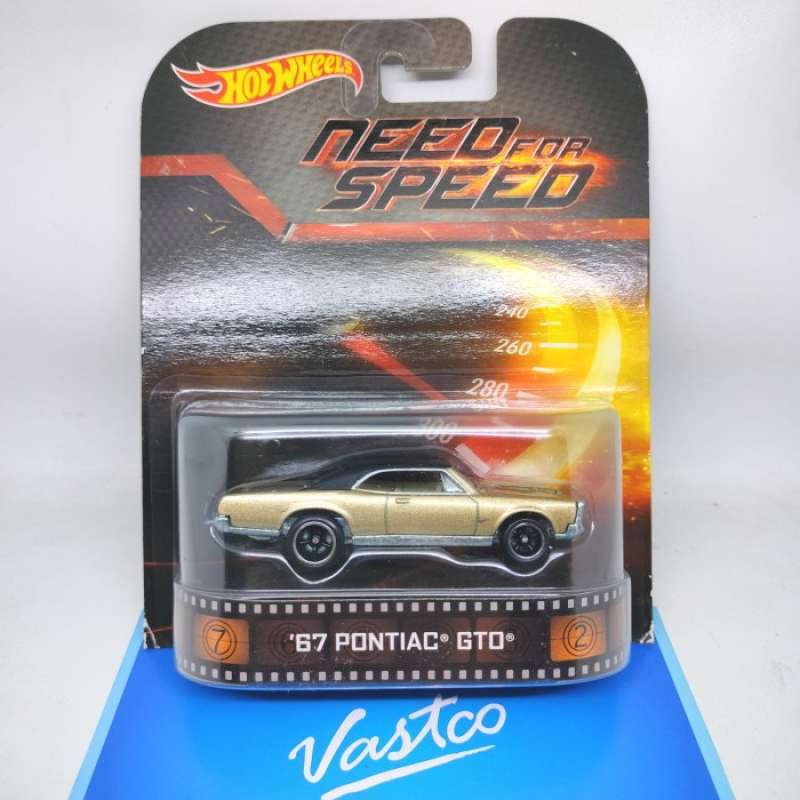 Promo Hot Wheels Need For Speed Pontiac Gto Hotwheels Retro Ban Karet Diskon Di Seller