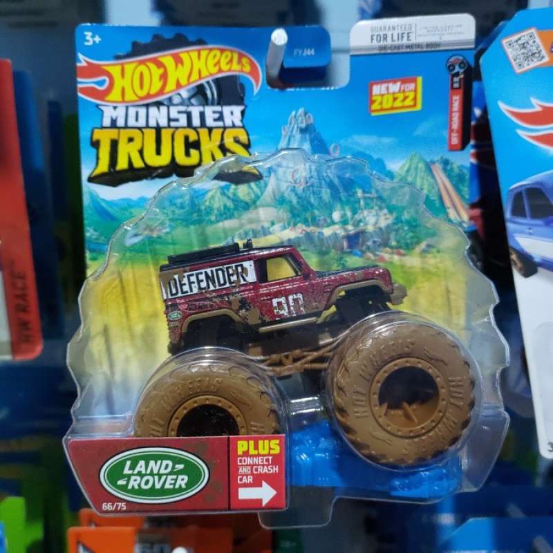 Jual Hotwheels Hot Wheels Monster Trucks Land Rover Defender Mud Di Seller Kim Nona Shop