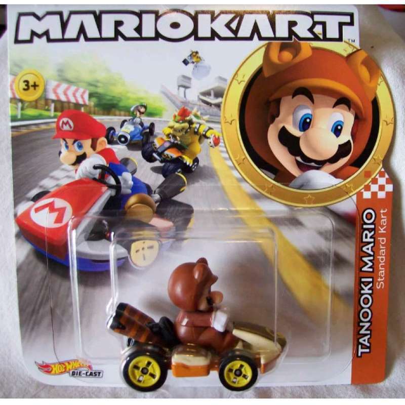 Promo Hot Wheels Mario Kart Tanooki Mario Standard Kart Diskon Di Seller Enzo Store