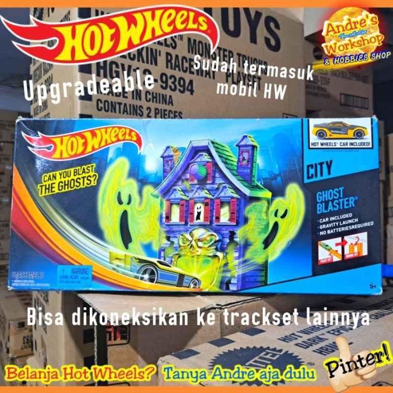 Promo Hotwheels Track Ghost Blaster Ori Mattel Hot Wheels Track City Action Diskon Di Seller