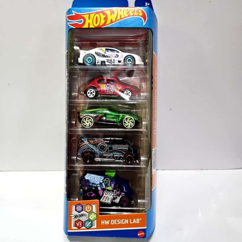 Promo Hot Wheels HW Design Lab 5 Pack Volkswagen VW Bettle Red 2023 Diskon 25 Di Seller DM