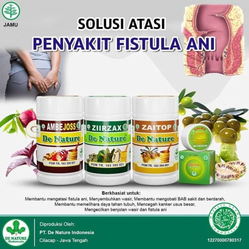 Promo Herbal Obat Fistula Ani Abses Anal Fissura Ani Paket Ampuh De