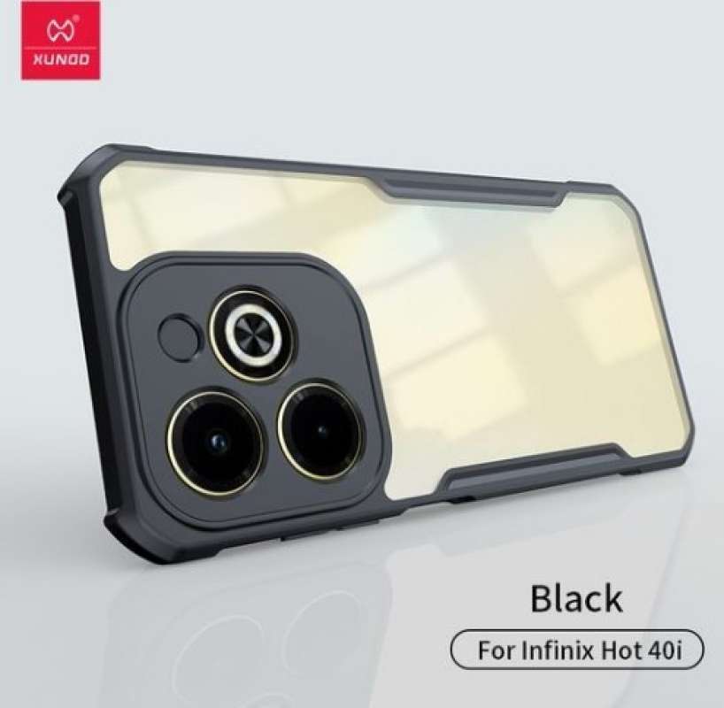 Promo Case Infinix Hot 40i XUNDD ORIGINAL Infinix Hot 40i Soft Hard
