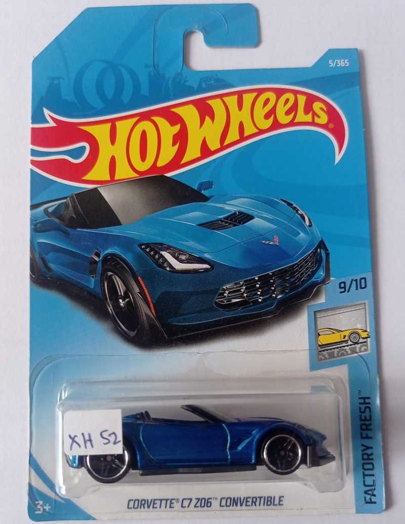 Jual Hot Wheels Corvette C Z Convertible Factory Fresh Blue Di Seller RoyAleksander