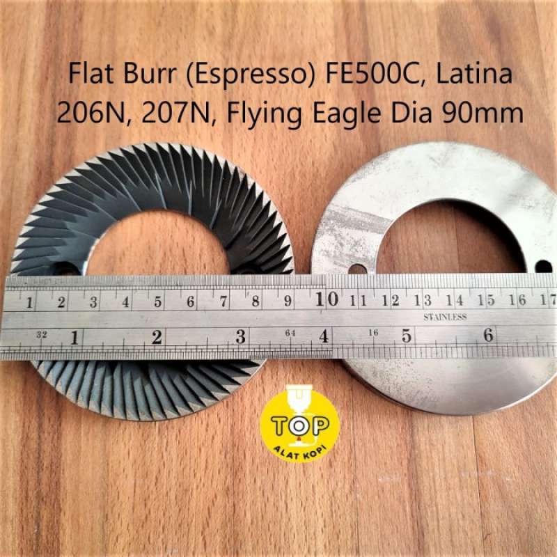 Promo Burr Flat Grinder Kopi Feima Muranee Flying Eagle Latina N Fe C Diskon Di Seller