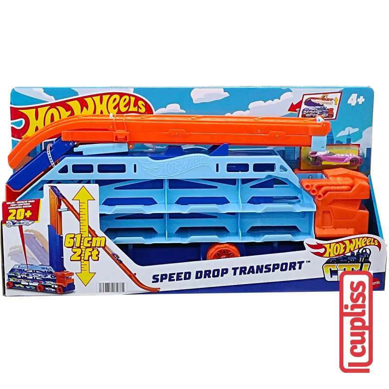 Jual Mattel Hot Wheels Hdy City Speed Drop Transport Hauler Di Seller Cupliss Official Store
