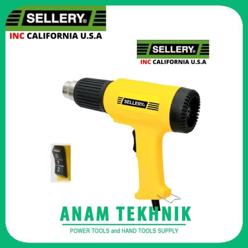 Promo Hot Gun Sellery Pistol Pemanas Sellery Heat Gun Mesin Heat Gun 07 470 Diskon 23 Di Seller