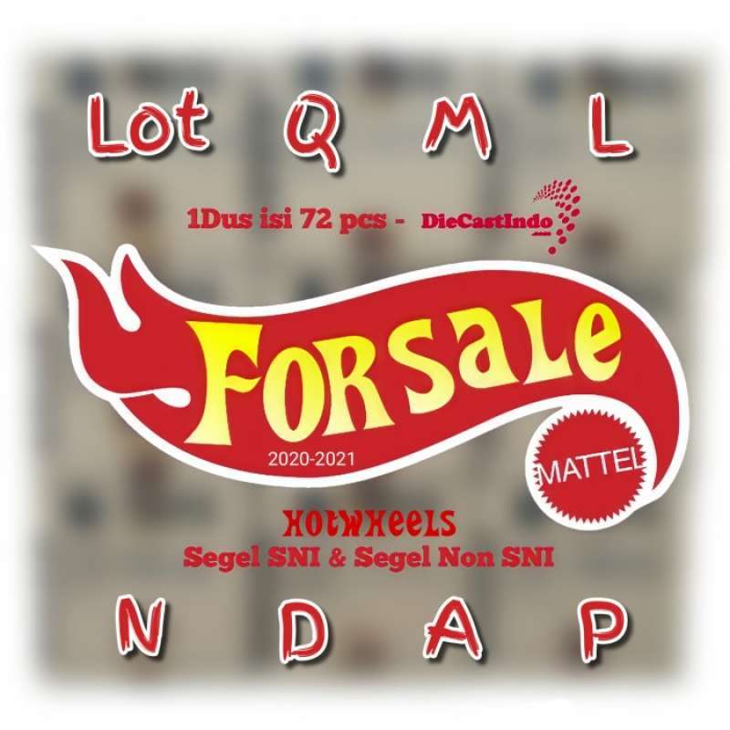 Promo Hotwheels Hot Wheels Lot Dus Baru Segel SNI Non SNI Isi Pcs Diskon Di Seller