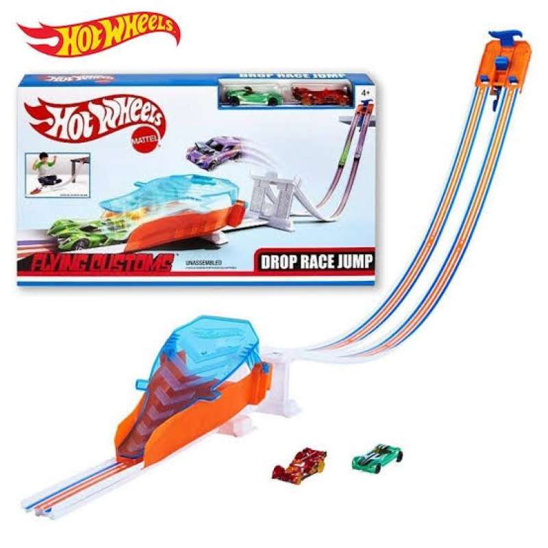 Promo Hot Wheels Drop Race Jump Track Hot Wheels Set Jalan Hot Wheels Diskon 23 Di Seller Enzo