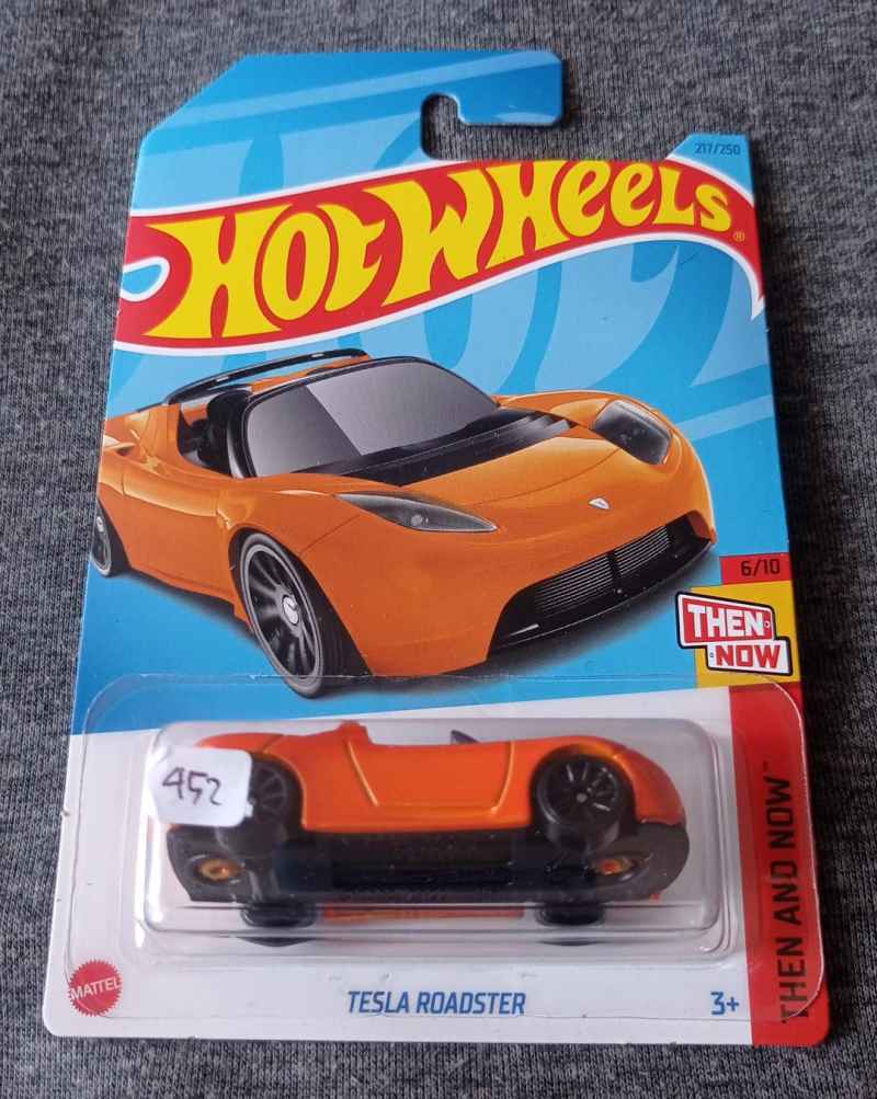 Jual Hot Wheels Tesla Roadster Then And Now Orange Di Seller Royaleksander Manggarai Selatan