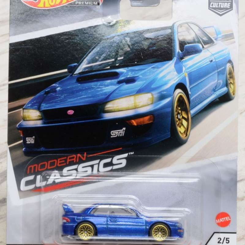 Jual Hot Wheels Subaru Impreza B Sti Version Modern Classics Di