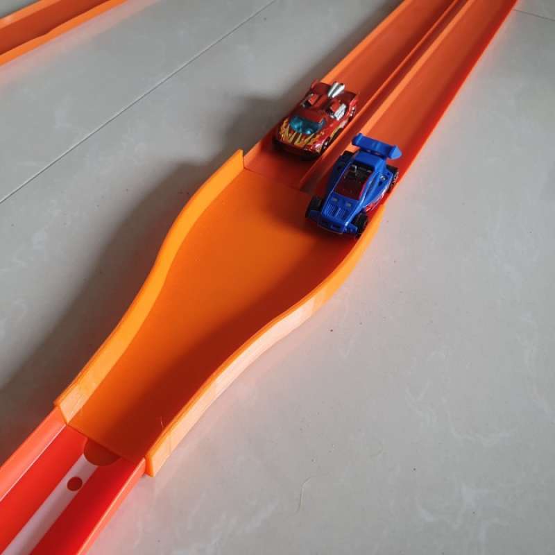 Promo Hot Wheels Track Jalur Menyempit Merge Track Trix Trax Hot