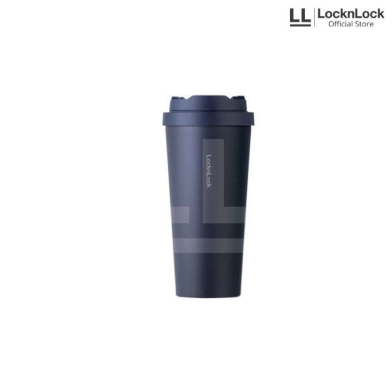Promo Locknlock One Touch Clip Tumbler Ml Hot Cool Crayon Sinchan Navy Diskon Di