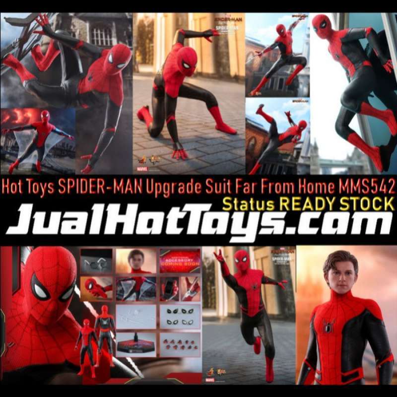 Promo Hot Toys Spider Man Upd Suit Mms Hottoys Spiderman Spidey Diskon Di Seller Qairina