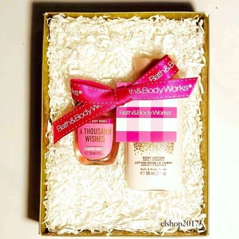 Promo Bath Body Works Bbw Paket A Thousand Wishes Giftset Part Terbaru Tl P Diskon Di