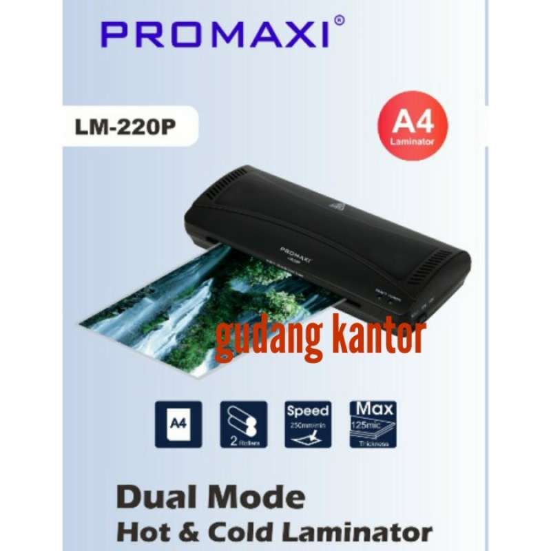 Promo Mesin Laminating Promaxi Lm P Hot Cold Size A F Lm P Baru Diskon Di