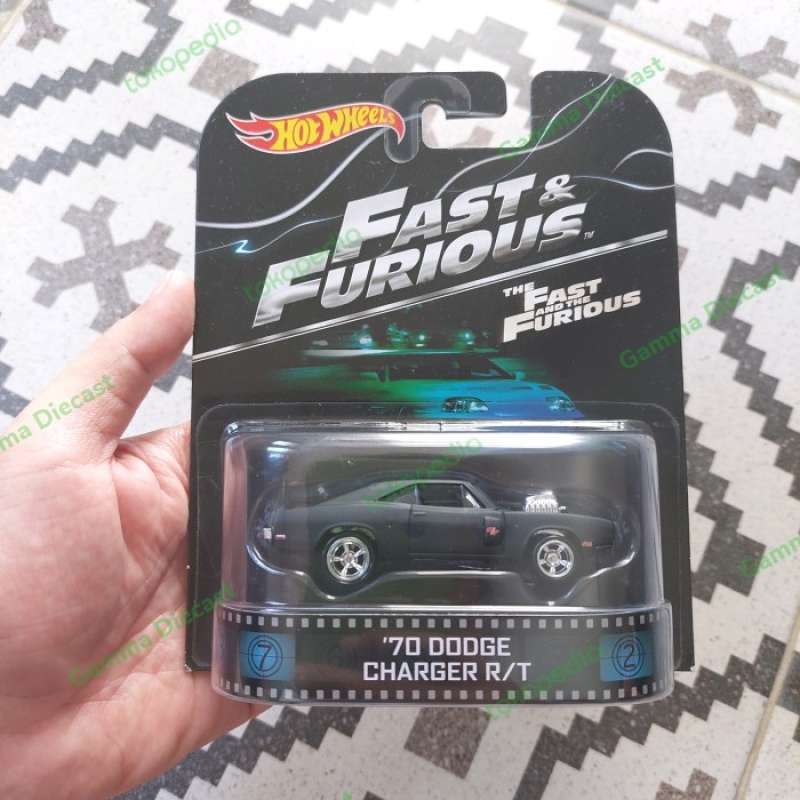 Promo Hot Wheels 70 Dodge Charger R T Fast And Furious Retro Card Rare Item Diskon 23 Di Seller