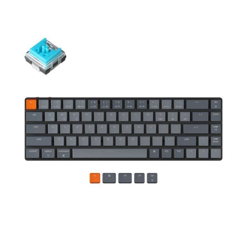 Jual Keychron K White Backlight Optical Switch Hot Swappable Bonus Pouch Di Seller Caeraa