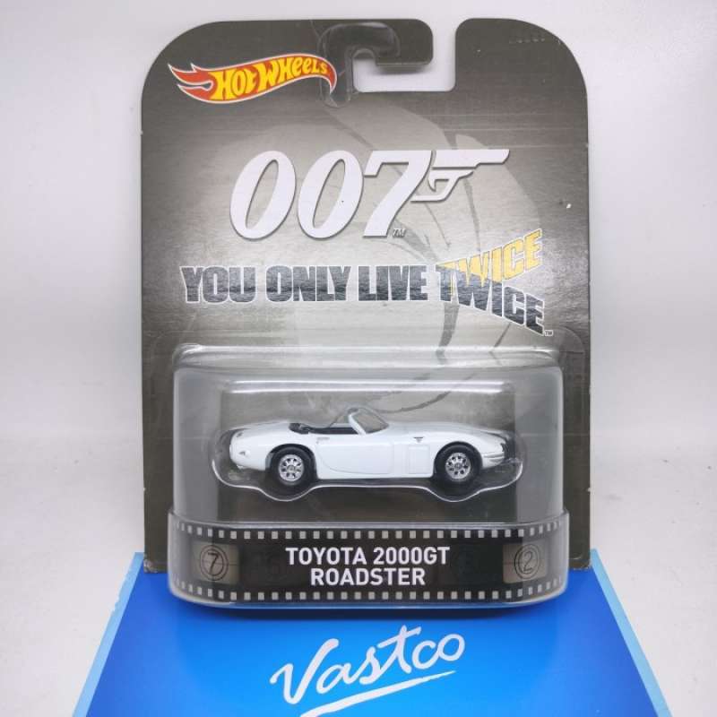 Promo Hot Wheels James Bond Toyota Gt Roadster Hotwheels Retro Diskon Di Seller