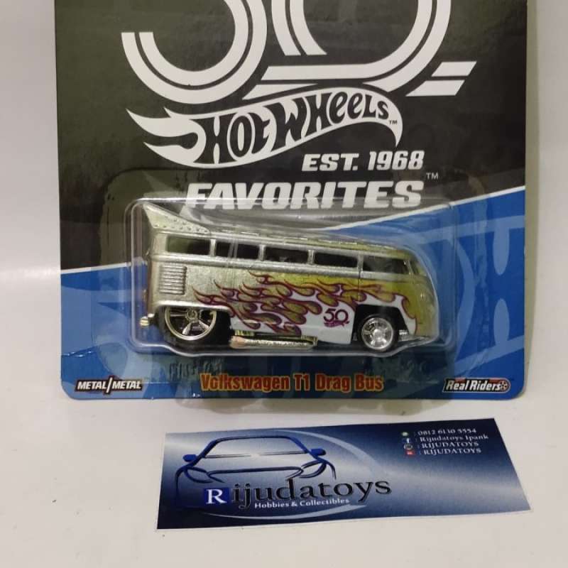 Promo Hotwheels Hot Wheels Volkswagen T Drag Bus Th Favtes Diskon