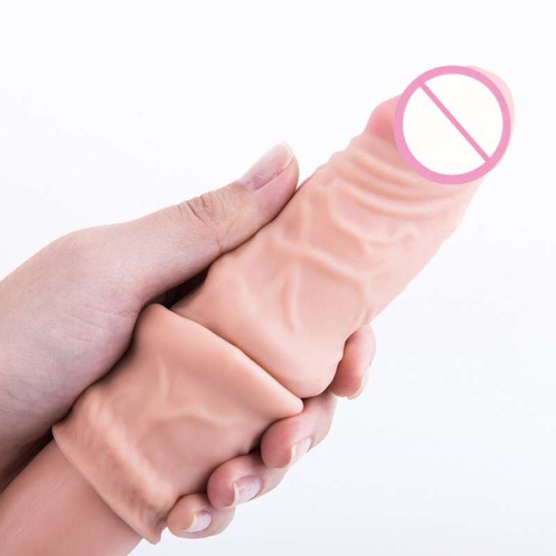 Jual Gl Simulation Dildo Realistic Sliding Foreskin G Spot Di Seller
