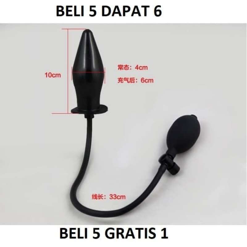 Promo D Anal Plug Pompa Bisa Besar Kecil Elastis Silikon Silika Lembut Diskon Di Seller