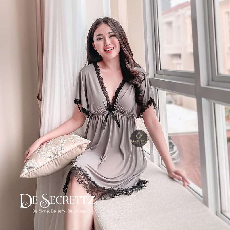 Promo Desecrettz Emilia Lingerie Sexy Bahan Premium Spandeks Adem Dan Lembut Di Kulit Bisa