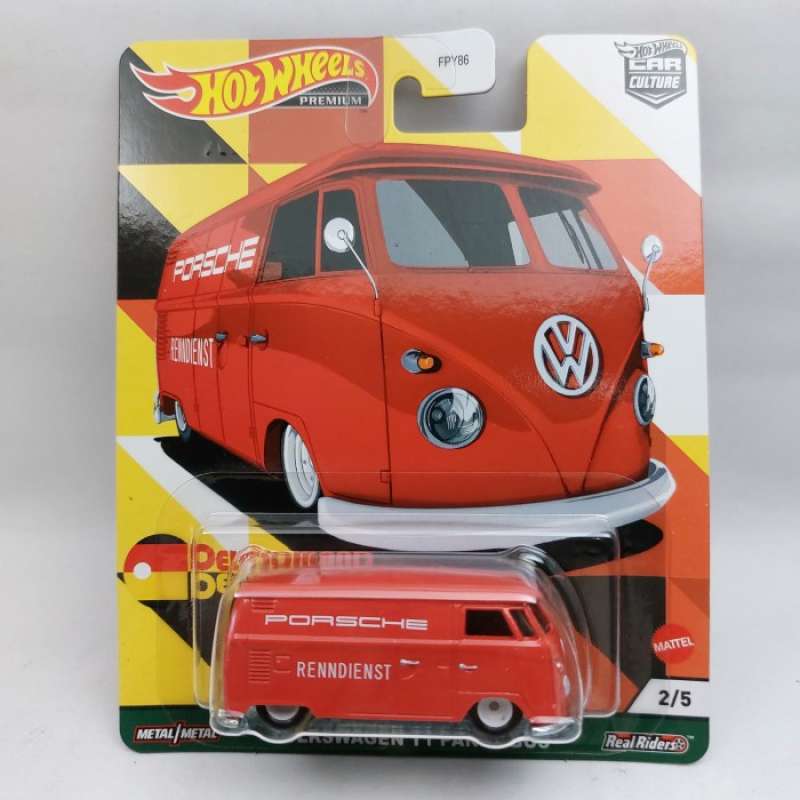 Promo Hot Wheels Premium Car Deutchland Design Volkswagen T1 Panel Diskon 23 Di Seller Enzo