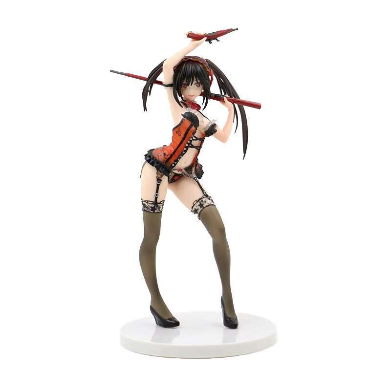Promo Cm Date A Live Sexy Anime Figure Kurumi Tokisaki Lingerie Ver