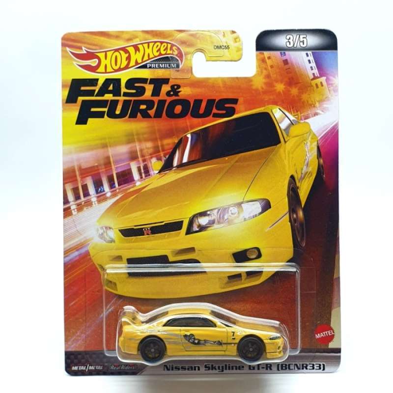 Promo Hot Wheels Fast Furious Nissan Skyline Gtr Bnr Mulus