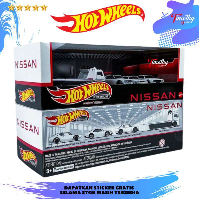 Promo Hot Wheels Premium Set Diorama Nissan Skyline Gtr Lbwk Gtx Diskon Di Seller