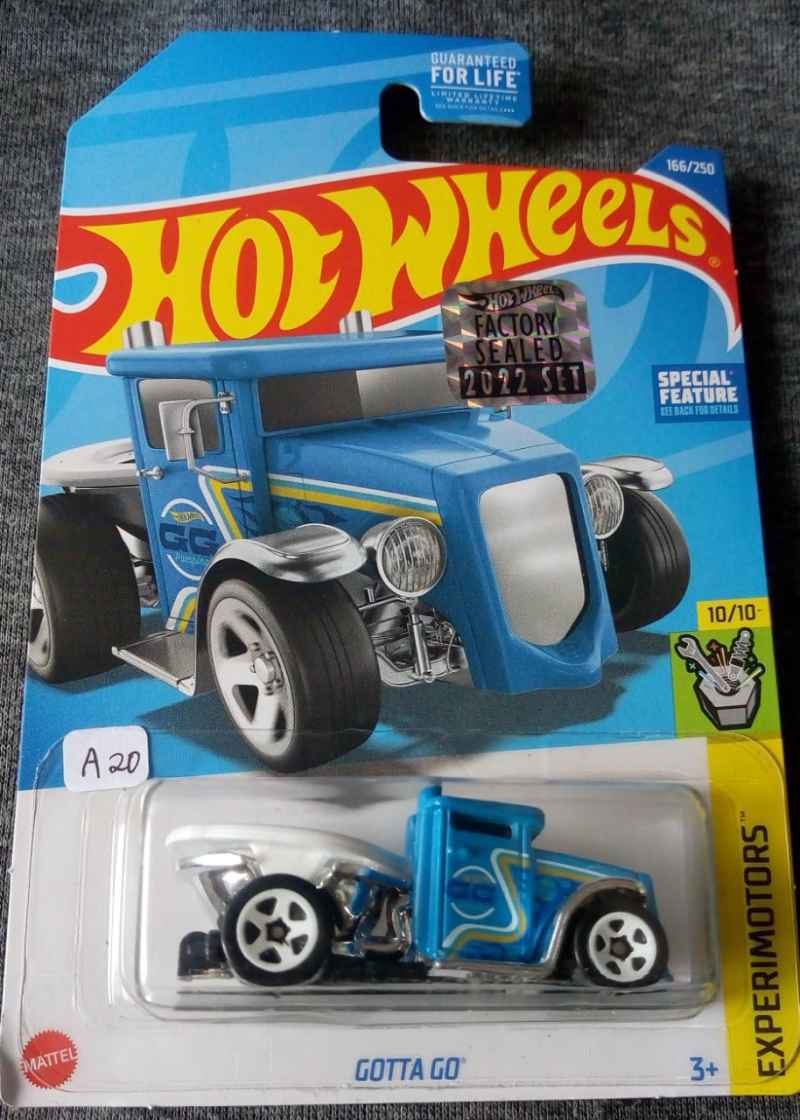 Jual Hot Wheels Gotta Go Experimotors Treasure Hunts Special Feature Blue Di Seller