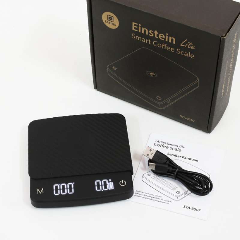 Promo Latina Einstein Lite Espresso Drip Coffee Scale Timbangan Kopi Mini Promo Diskon 12 Di