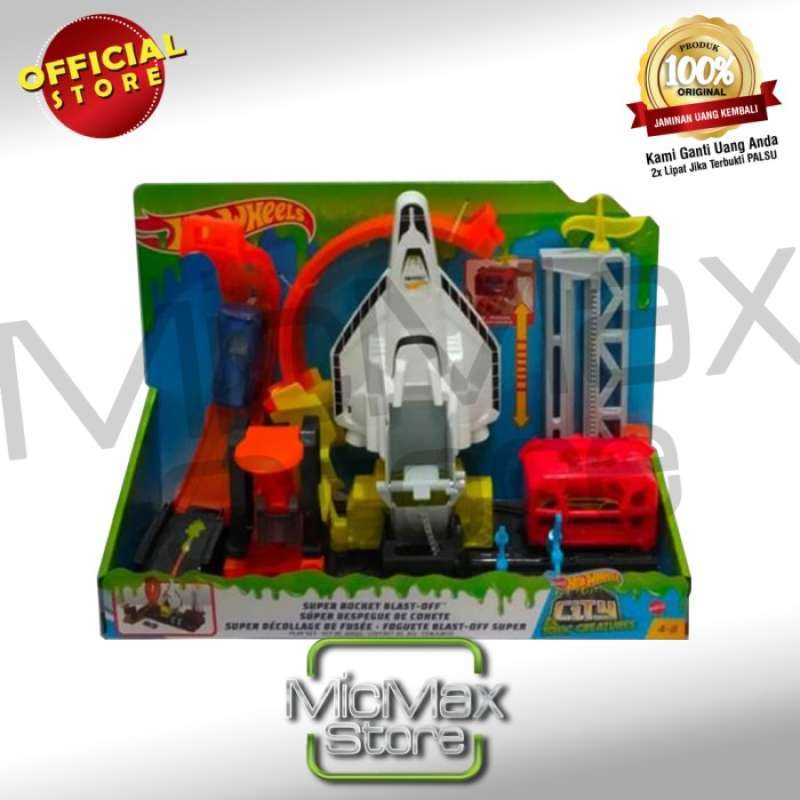 Promo Hot Wheels Hotwheels City Toxic Creatures Rocket Blast Off FNB15 Diskon 23 Di Seller